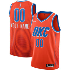 Oklahoma City Thunder Jordan Brand Swingman Custom Jersey