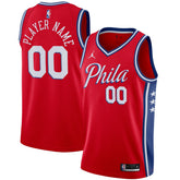 Philadelphia 76ers Jordan Brand Swingman Custom Jersey