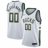 Nike Milwaukee Bucks 2020/21 Swingman Custom Jersey