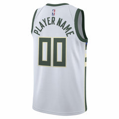 Nike Milwaukee Bucks 2020/21 Swingman Custom Jersey