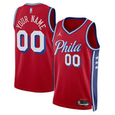 Philadelphia 76ers Jordan Brand Unisex 2022/23 Swingman Custom Jersey