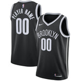 Nike Brooklyn Nets Swingman Custom Jersey Black