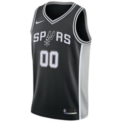 Nike San Antonio Spurs Swingman Custom Jersey Black