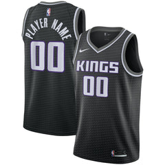 Nike Sacramento Kings Swingman Custom Jersey Black