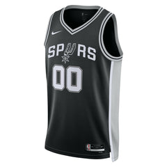 Nike San Antonio Spurs Unisex Swingman Custom Jersey Black