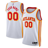 Nike Atlanta Hawks Unisex Swingman Custom Jersey White