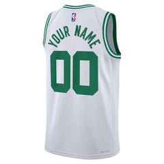 Nike Boston Celtics Unisex Swingman Custom Jersey White