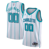 Charlotte Hornets Jordan Brand Unisex Swingman Custom Jersey White