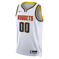 Nike Denver Nuggets Unisex Swingman Custom Jersey White sale