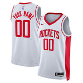 Nike Houston Rockets Unisex Swingman Custom Jersey White