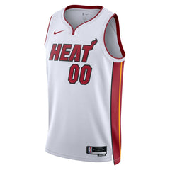 Nike Miami Heat Unisex Swingman Custom Jersey White