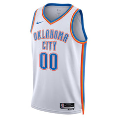 Nike Oklahoma City Thunder Unisex Swingman Custom Jersey White