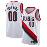Nike Portland Trail Blazers Unisex Swingman Custom Jersey White