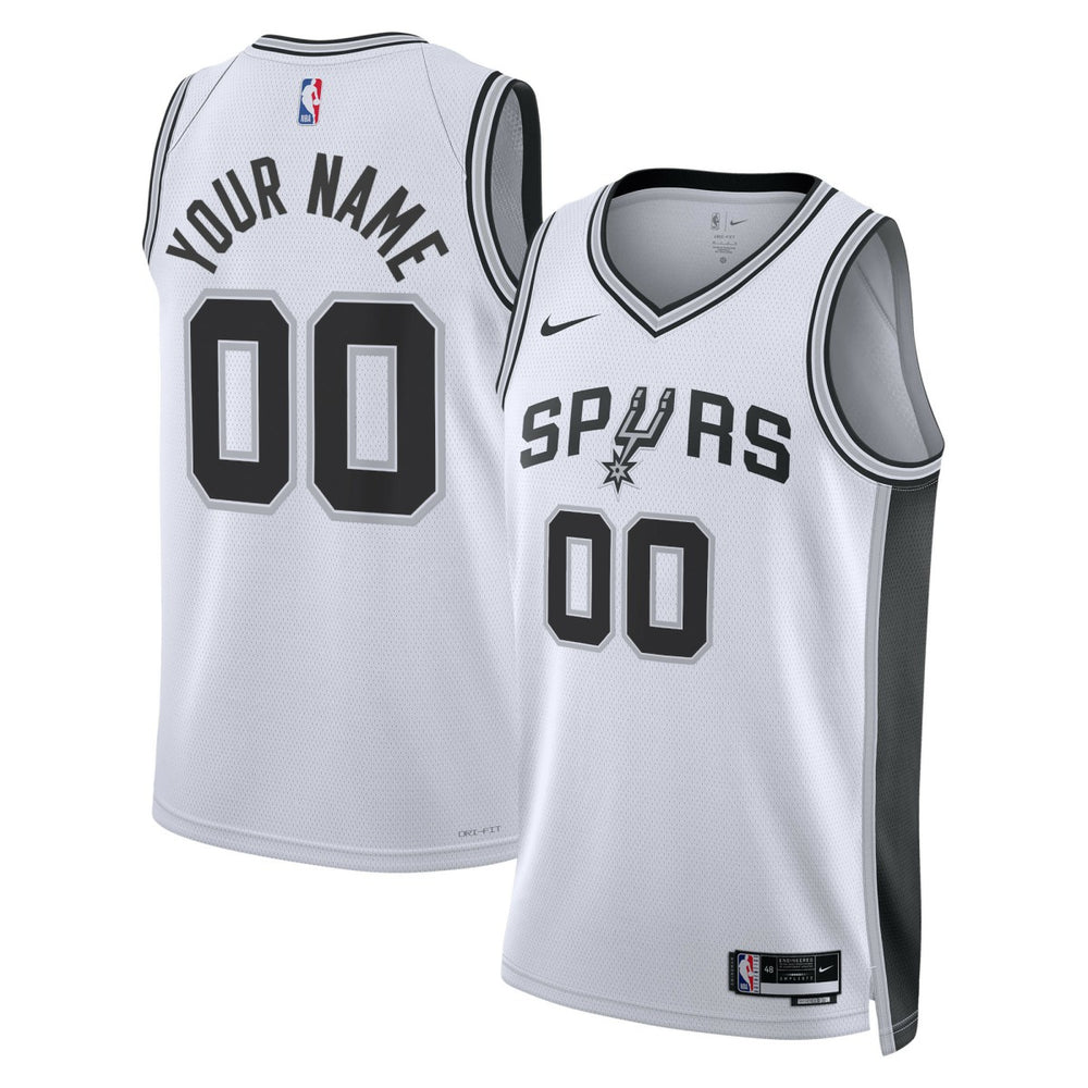 Nike San Antonio Spurs Unisex Swingman Custom Jersey White