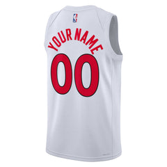Nike Toronto Raptors Unisex Swingman Custom Jersey White