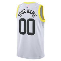 Nike Utah Jazz Unisex Swingman Custom Jersey White