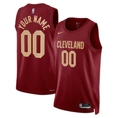 Nike Cleveland Cavaliers Unisex Swingman Custom Jersey Burgundy sale