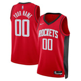 Nike Houston Rockets Unisex Swingman Custom Jersey Red