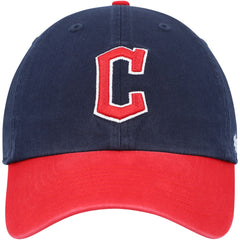 Navy Cleveland Guardians '47 Clean Up Adjustable Hat