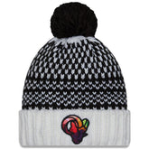 Women's 2023 NFL Crucial Catch Cuffed Pom Knit Hat - Los Angeles Rams Hats
