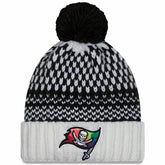 Women's 2023 NFL Crucial Catch Cuffed Pom Knit Hat - Tampa Bay Buccaneers Hats