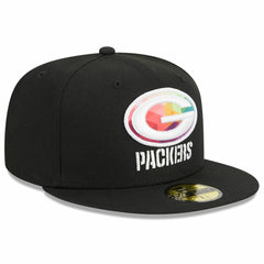2023 NFL Crucial Catch 59FIFTY Fitted Hat - Green Bay Packers Hats