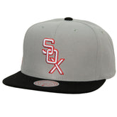 Gray Chicago White Sox Mitchell & Ness Cooperstown Collection Away Snapback Hat