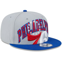 New Era Philadelphia 76ers Tip-Off Two-Tone 9FIFTY Snapback Hat