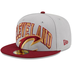 New Era Cleveland Cavaliers Tip-Off Two-Tone 59FIFTY Fitted Hat sale