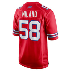 Matt Milano Alternate Game Jersey - Buffalo Bills Jerseys