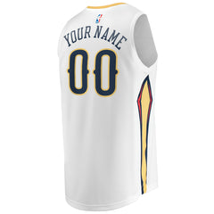 Fanatics New Orleans Pelicans Youth Fast Break Replica Custom Jersey
