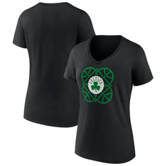 Boston Celtics Women's Team Pride V-Neck T-Shirt