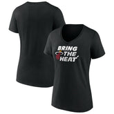 Miami Heat Women's Team Pride V-Neck T-Shirt