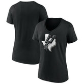 San Antonio Spurs Women's Team Pride V-Neck T-Shirt