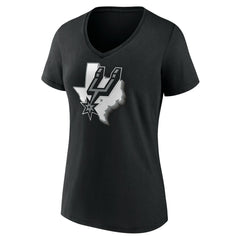 San Antonio Spurs Women's Team Pride V-Neck T-Shirt