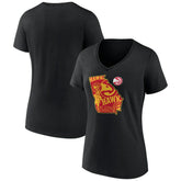 Atlanta Hawks Women's Announcer V-Neck T-Shirt