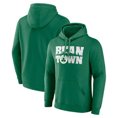 Boston Celtics Announcer Pullover Hoodie