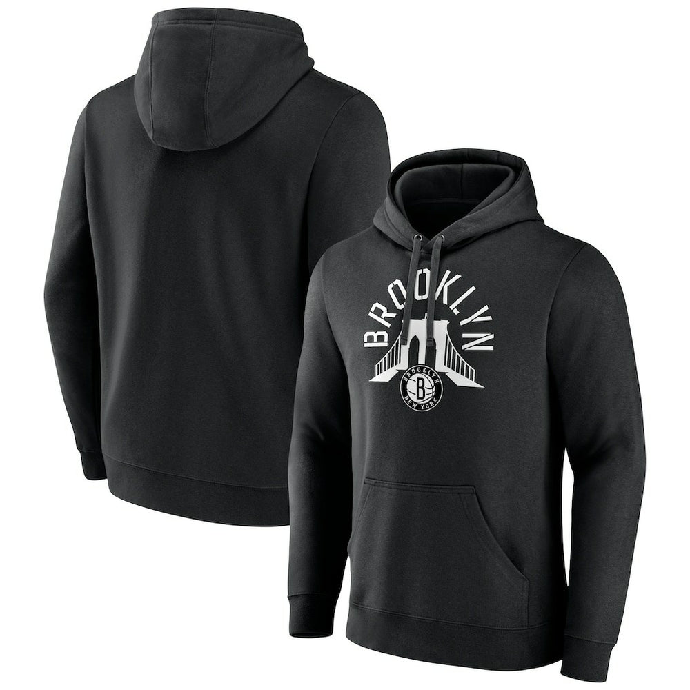 Brooklyn Nets Announcer Pullover Hoodie