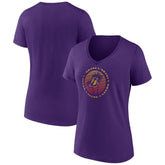 Los Angeles Lakers Women's Announcer V-Neck T-Shirt