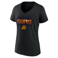Phoenix Suns Women's Announcer V-Neck T-Shirt