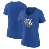 Golden State Warriors Women's Huddle V-Neck T-Shirt sale