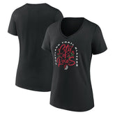 Portland Trail Blazers Women's Huddle V-Neck T-Shirt