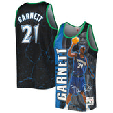 Mitchell & Ness Kevin Garnett Minnesota Timberwolves 2003-04 Hardwood Classics Player Burst Tank Top