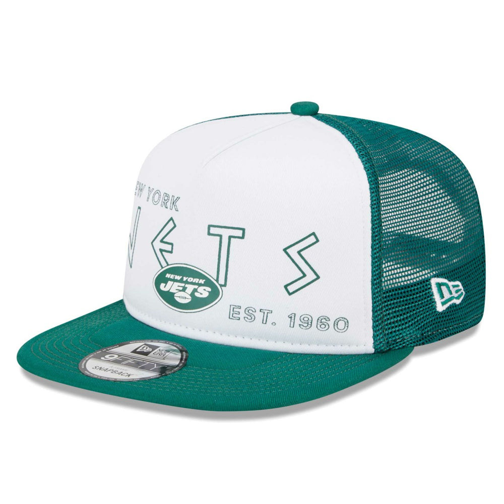 Banger 9FIFTY Trucker Snapback Hat - New York Jets Hats
