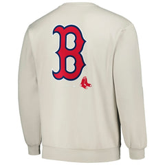 Gray Boston Red Sox PLEASURES Ballpark Pullover Sweatshirt