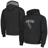 Black Chicago White Sox PLEASURES Opening Day Full-Zip Hoodie