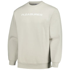 Gray Cleveland Guardians PLEASURES Ballpark Pullover Sweatshirt