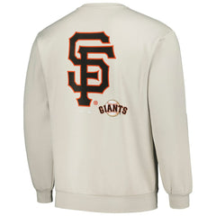 Gray San Francisco Giants PLEASURES Ballpark Pullover Sweatshirt