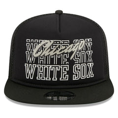 Black Chicago White Sox New Era Street Team A-Frame Trucker 9FIFTY Snapback Hat