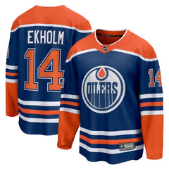 NHL Mattias Ekholm Edmonton Oilers Fanatics Home Breakaway Jersey